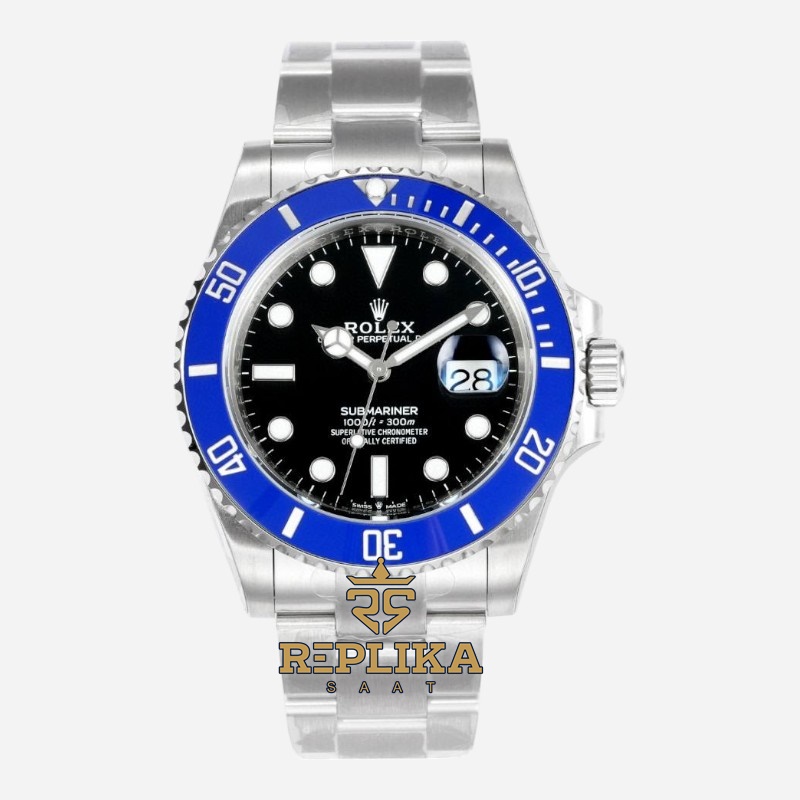 Rolex Submariner 126619LB Cookie Monster VSF Siyah Kadran 41mm 904L Çelik 3235 Super Clone ETA