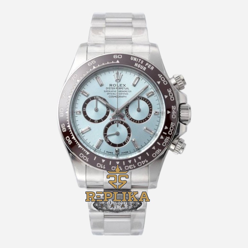 Rolex Daytona 40 mm 126506 Diamond Ice Blue 4131 Super Clone ETA