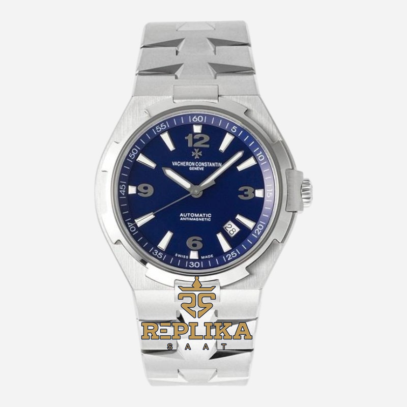 Vacheron Constantine Overseas 47040 Mavi Kadran 42mm Otomatik Super Clone ETA