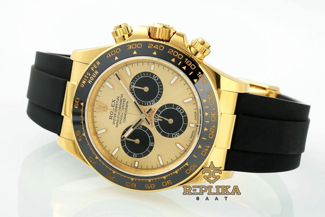 Rolex Daytona 126518 Gold 904L Kasa Gold Kadran 4131 Super Clone ETA