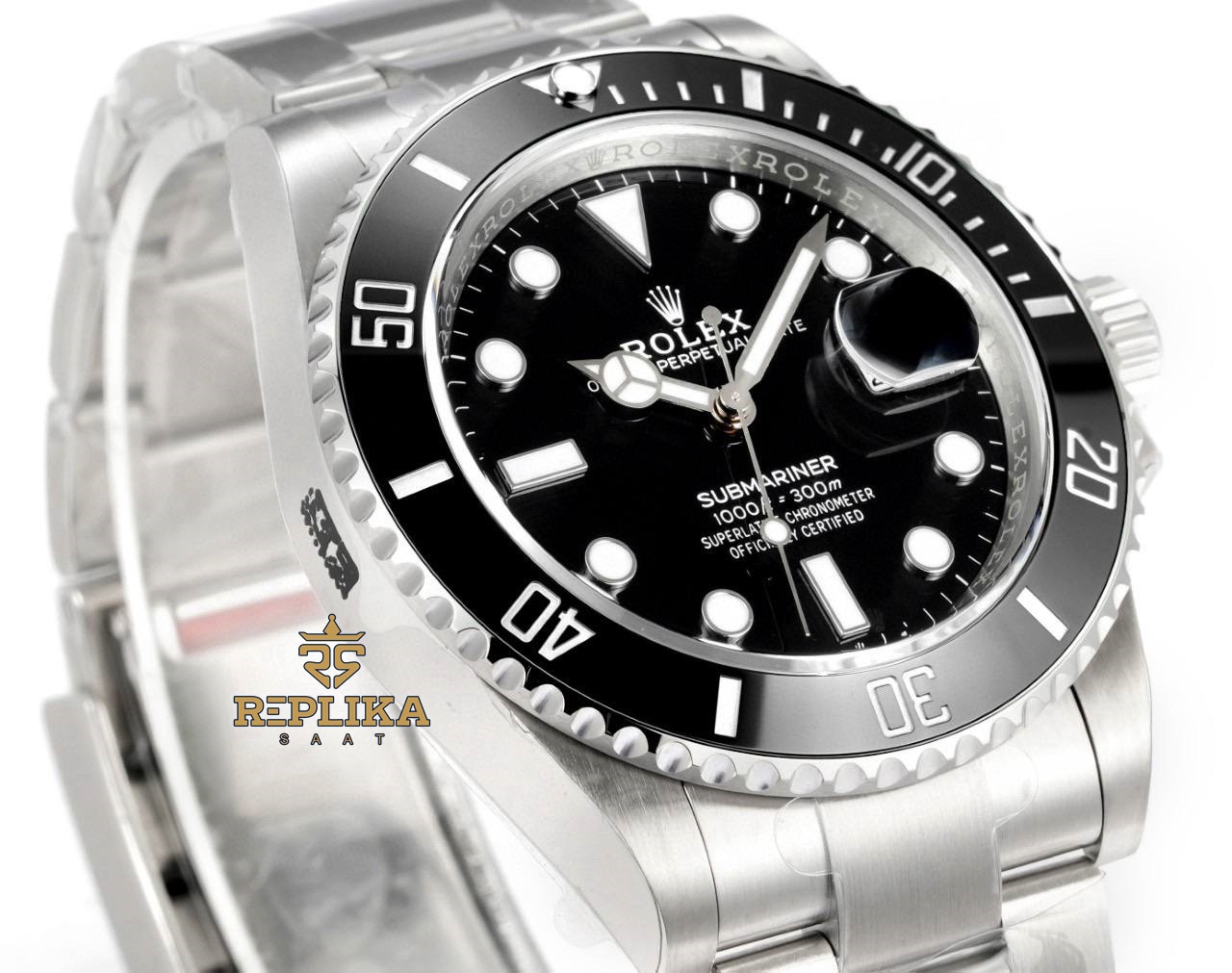 Rolex Submariner 126610LN VSF Siyah Kadran 41mm 904L Çelik 3235 Super Clone ETA