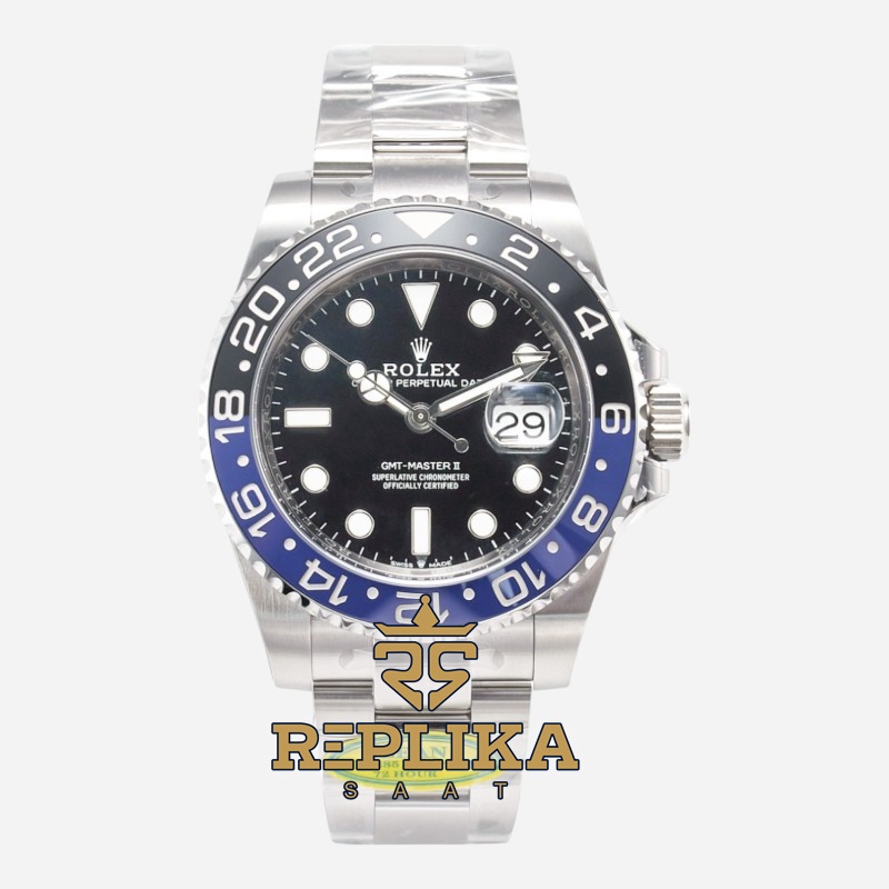 Rolex GMT-Master II Batman 126710BLNR Clean Factory 40mm Oyster 3285 Super Clone ETA