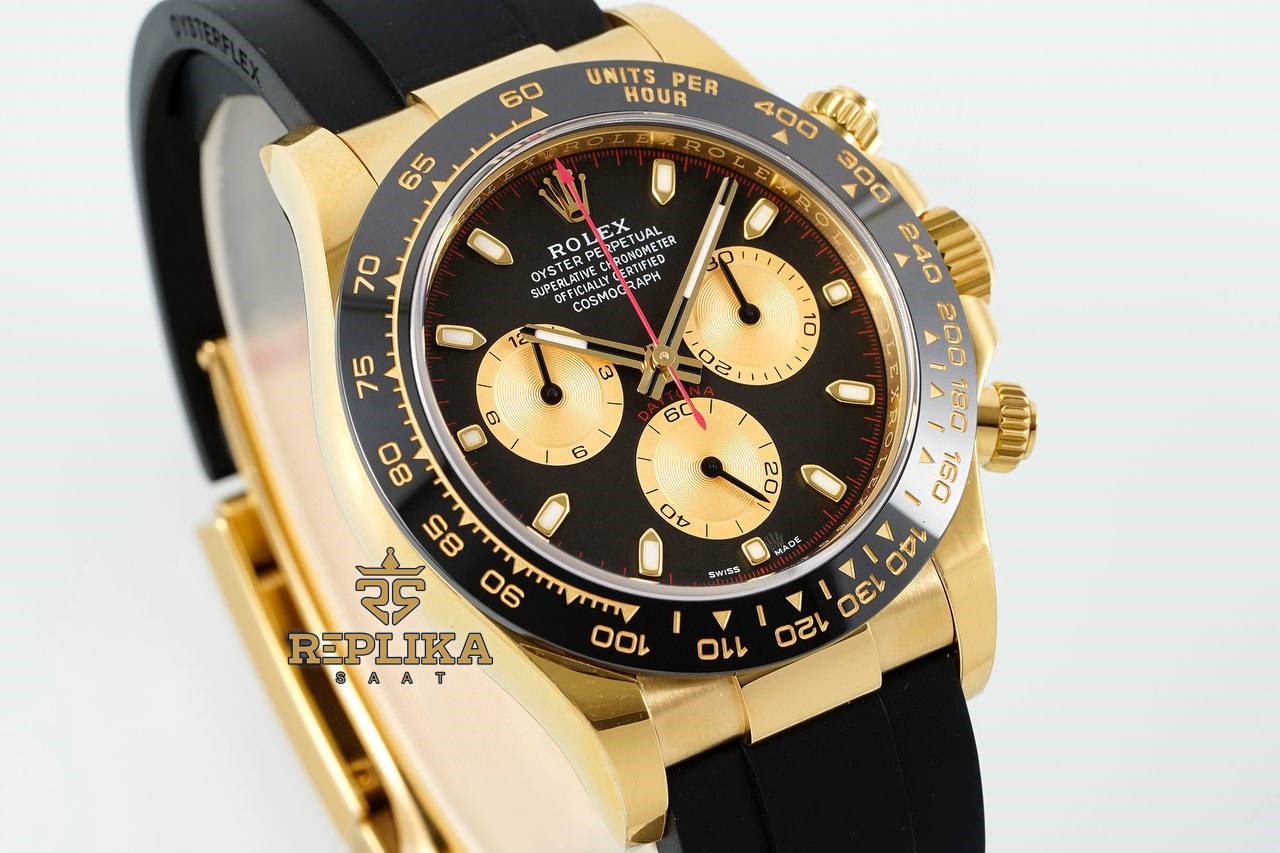 Rolex Daytona 126518LN Gold Gösterge 4131 Super Clone ETA
