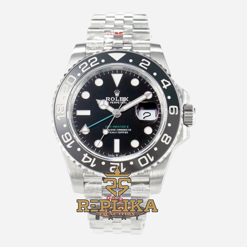 Rolex GMT-Master II 40mm QF 126710GRNR Bruce Wayne Jubile 3285 Super Clone ETA