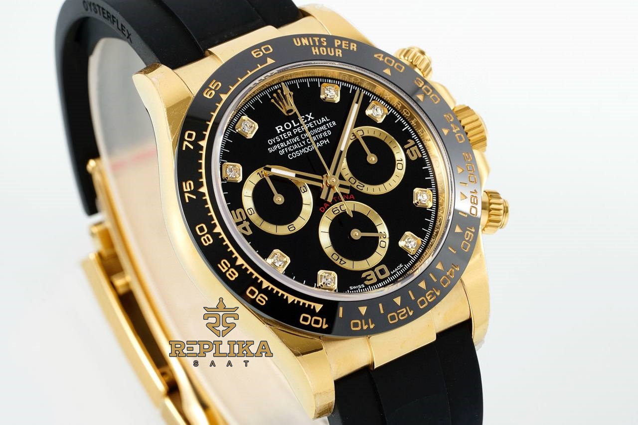 Rolex Daytona 126518LN Taşlı Kadran Oysterflex 4131 Super Clone ETA
